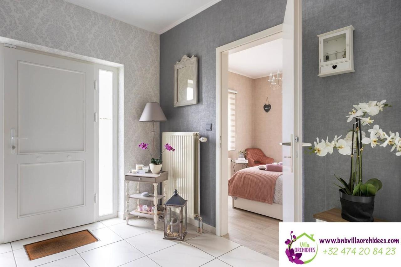 B&B La Villa Orchidees, Breakfast Included Bassenge Dış mekan fotoğraf